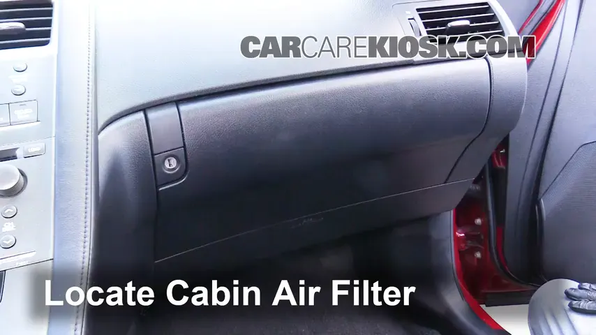 2010 Lexus HS250h Premium 2.4L 4 Cyl. Air Filter (Cabin) Replace